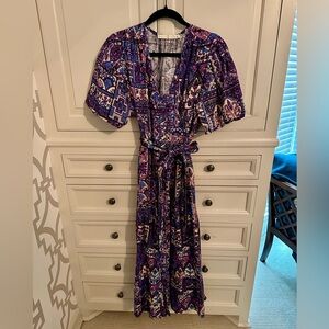 NWOT Marie Oliver purple Natalie dress small